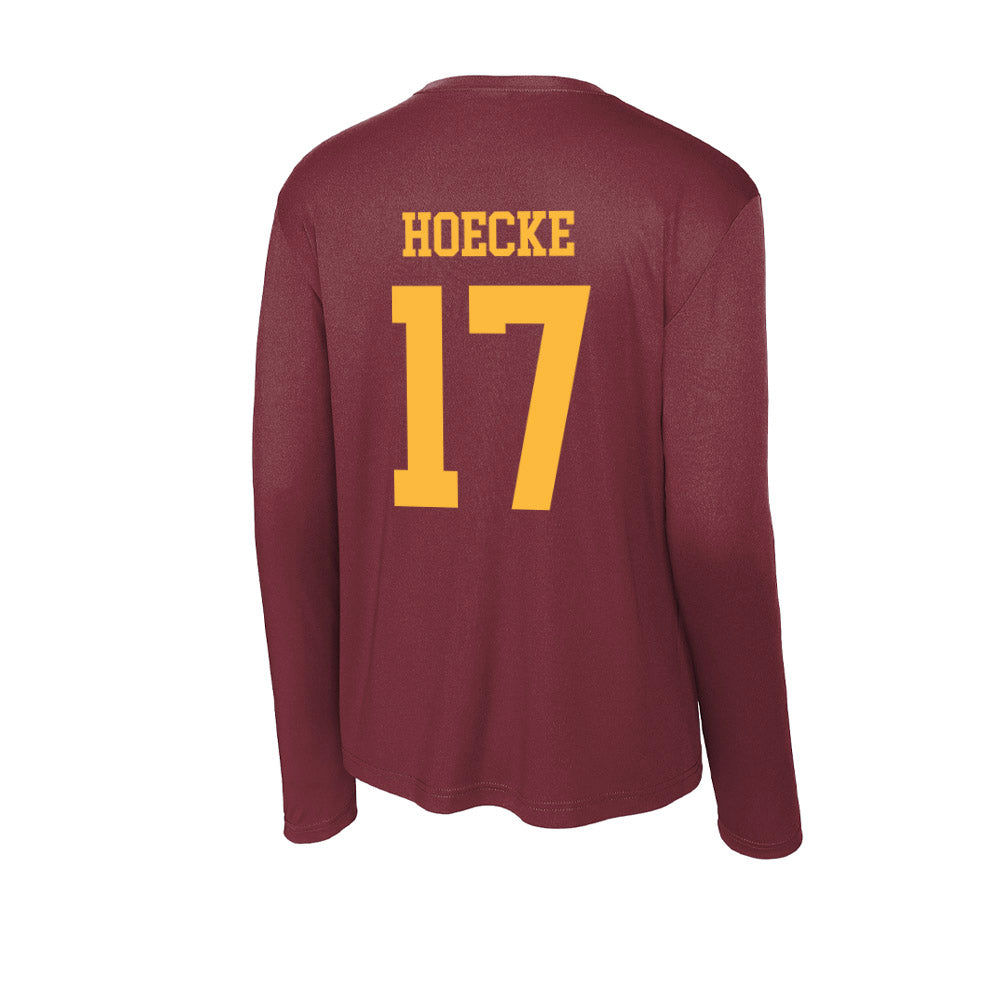 Minnesota - NCAA Women's Volleyball : Elena Hoecke - Activewear Long Sleeve T-Shirt-1