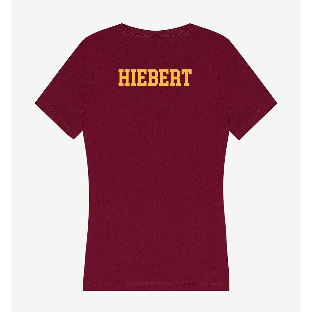 Minnesota - NCAA Men's Track & Field : Jared Hiebert - Women's V-Neck T-Shirt-1