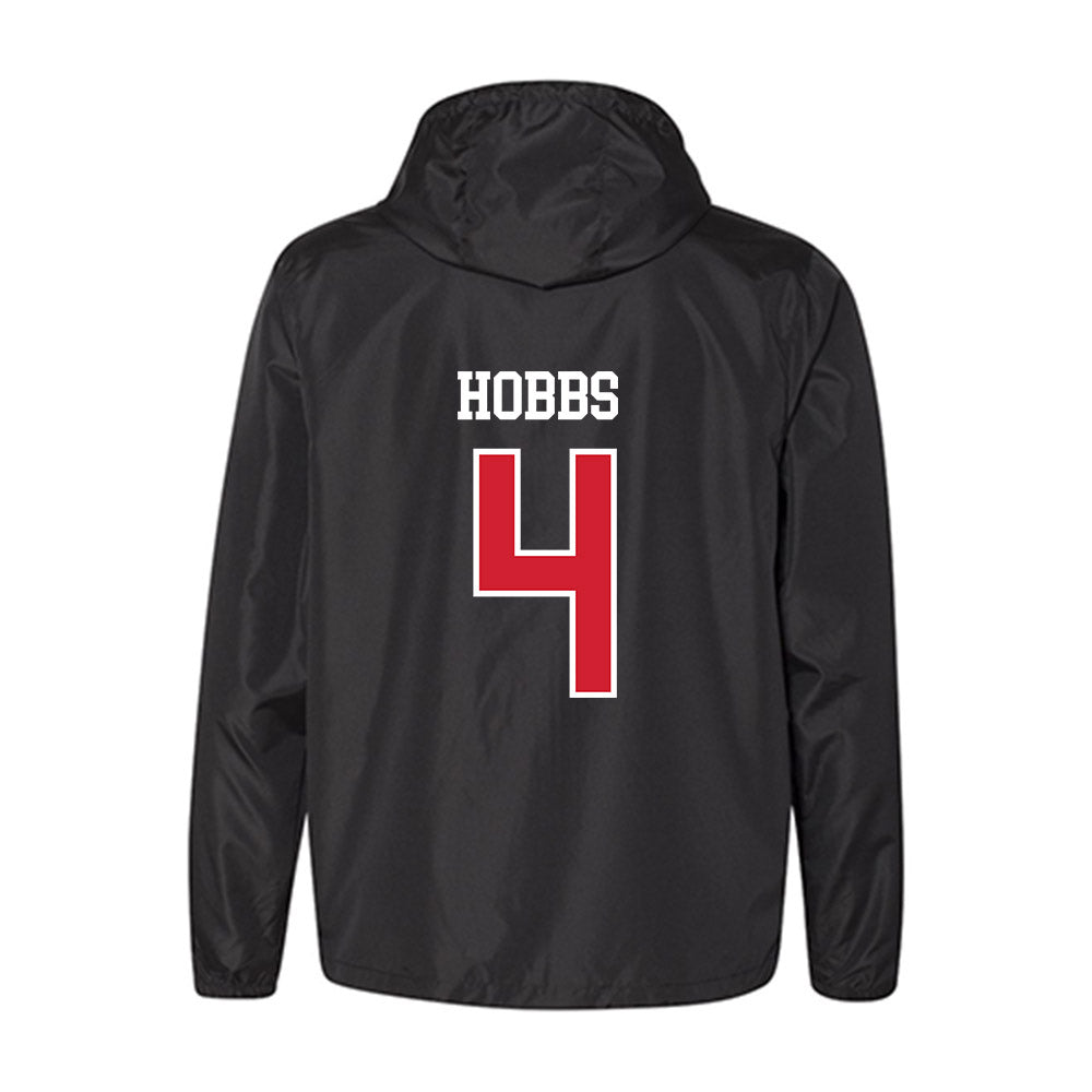 NC State - NCAA Men's Track & Field : Jailen Hobbs - Windbreaker-1