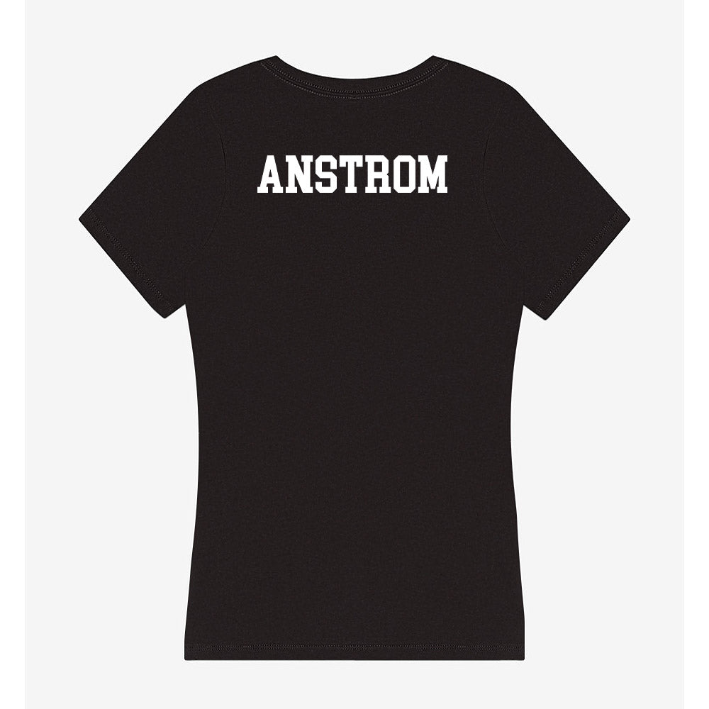 NC State - NCAA Men's Track & Field : Jack Anstrom - Women's V-Neck T-Shirt-1