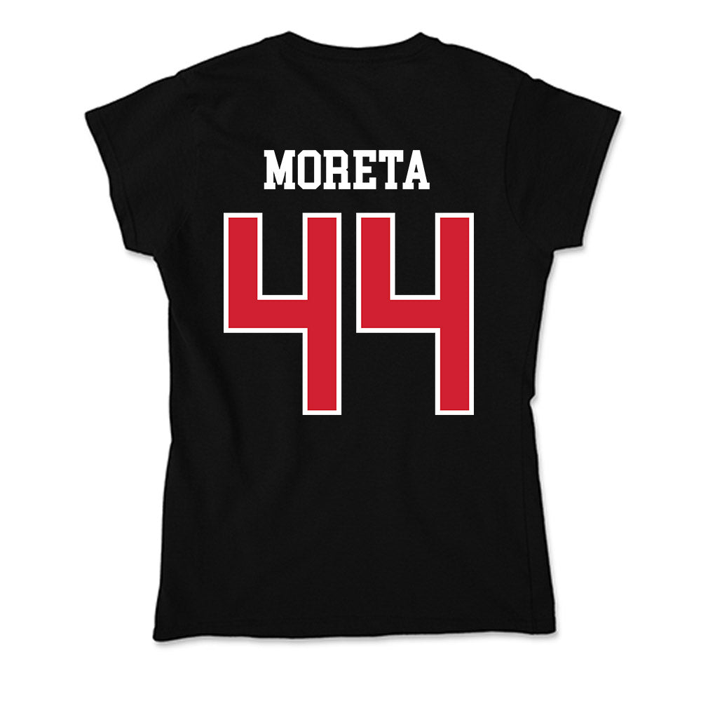 NC State - NCAA Football : Jordan Moreta - Soft Style Women’s T-Shirt-1