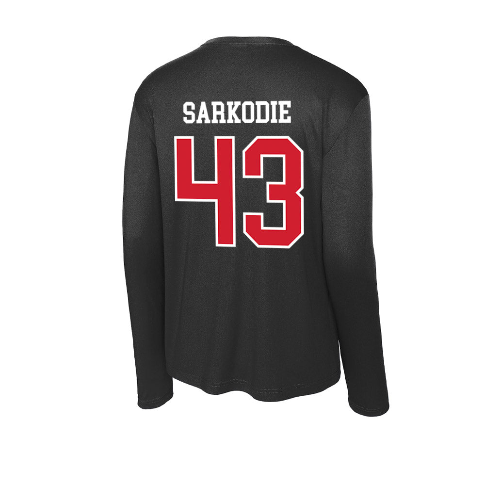 NC State - NCAA Football : Koby Sarkodie - Activewear Long Sleeve T-Shirt-1