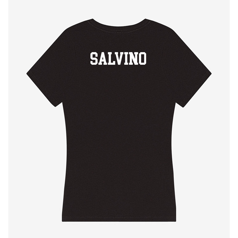 NC State - NCAA Women's Swimming & Diving : Teia Salvino - Women's V-Neck T-Shirt-1