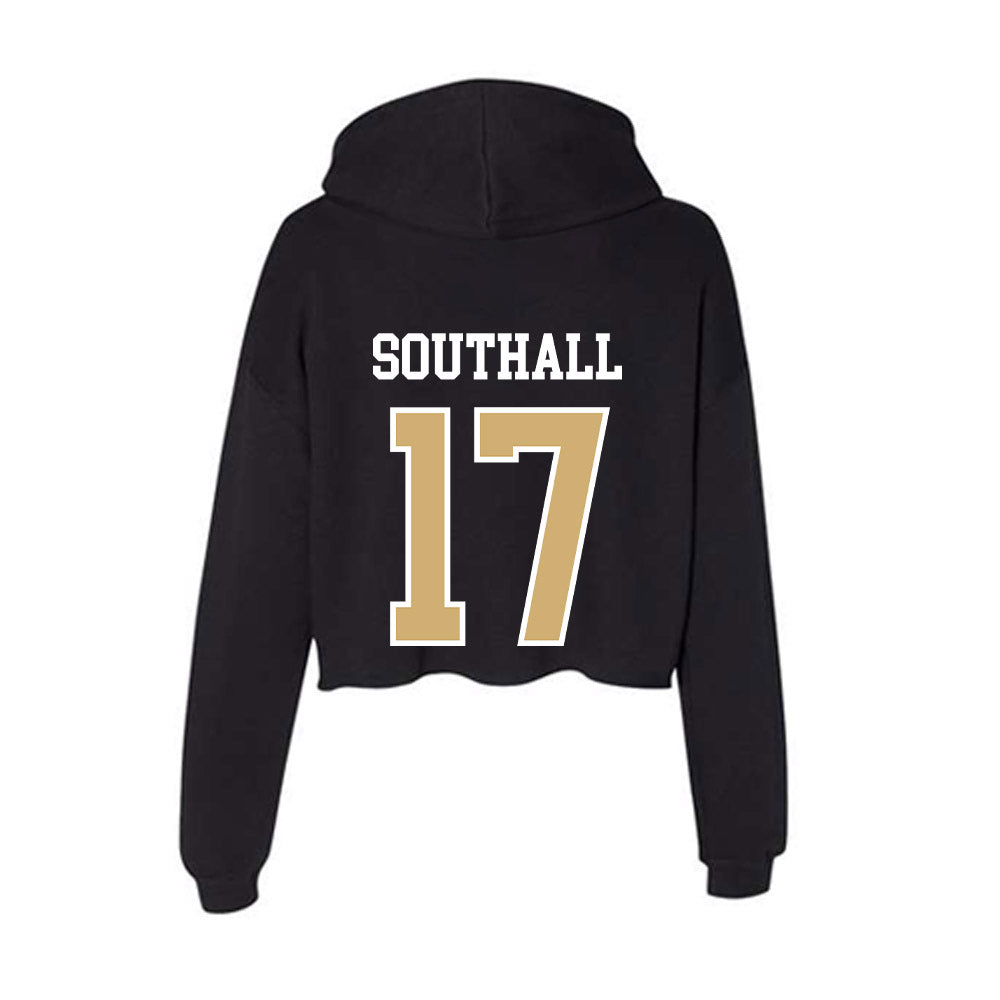 Vanderbilt - NCAA Women's Volleyball : Jordin Southall - Women's Crop Fleece Hoodie-1