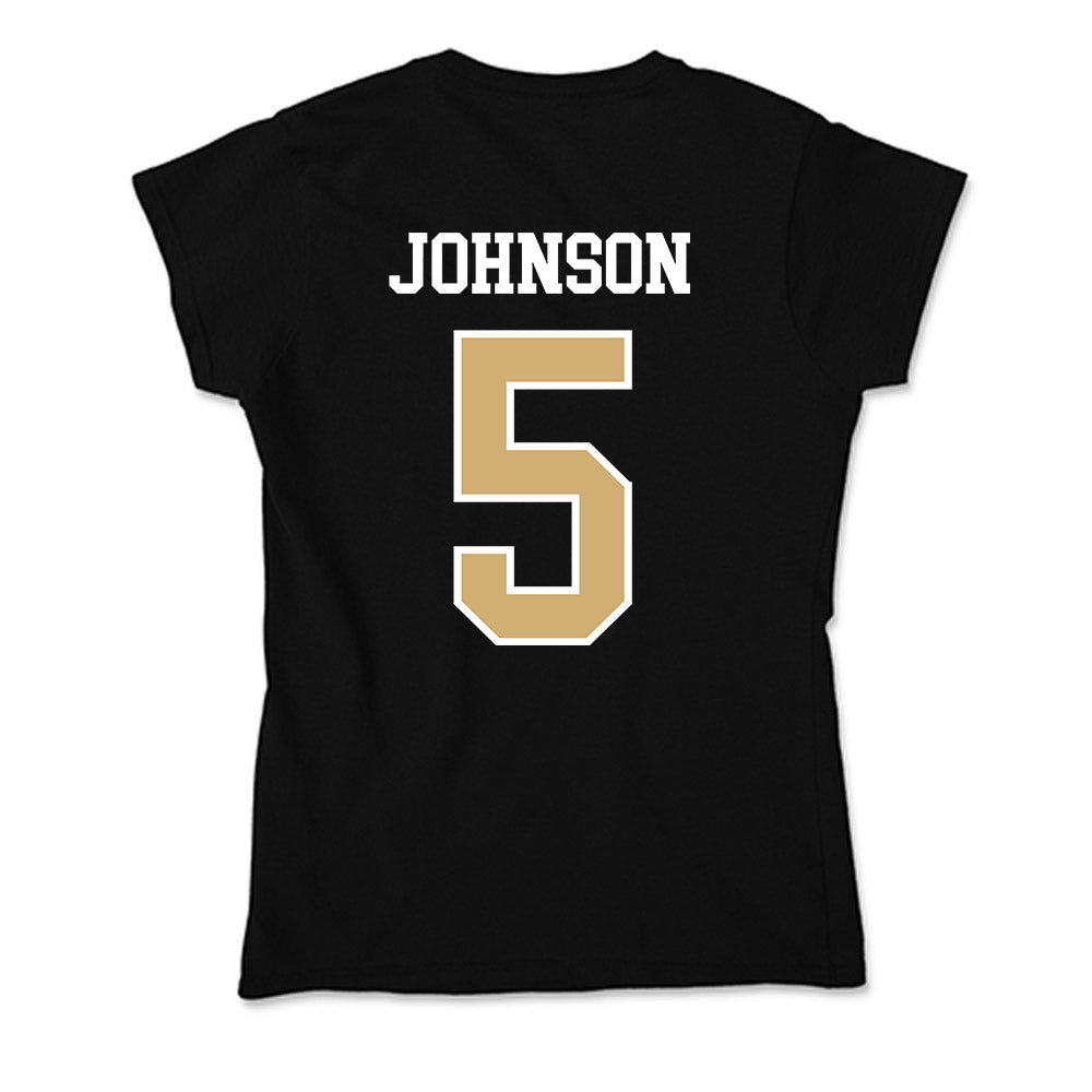 Vanderbilt - NCAA Women's Basketball : Jhai Johnson - Soft Style Women’s T-Shirt-1