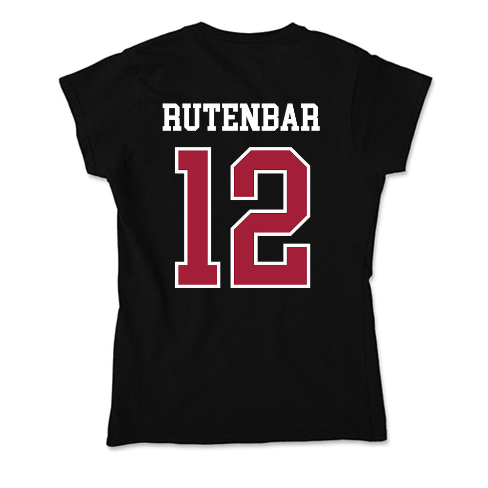 Arkansas - NCAA Baseball : Carter Rutenbar - Soft Style Women’s T-Shirt-1