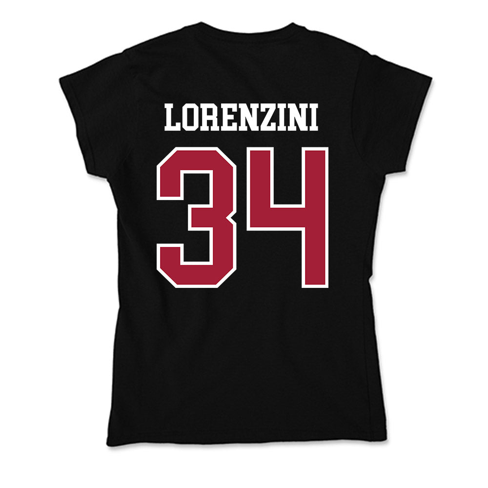 Arkansas - NCAA Baseball : Joey Lorenzini - Soft Style Women’s T-Shirt-1