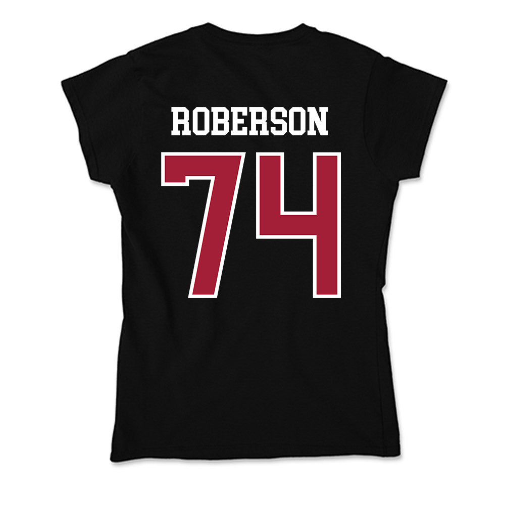Arkansas - NCAA Football : Terence Roberson - Soft Style Women’s T-Shirt-1