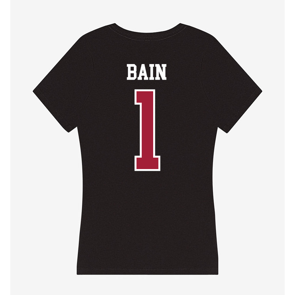 Arkansas - NCAA Softball : Brinli Bain - Women's V-Neck T-Shirt-1