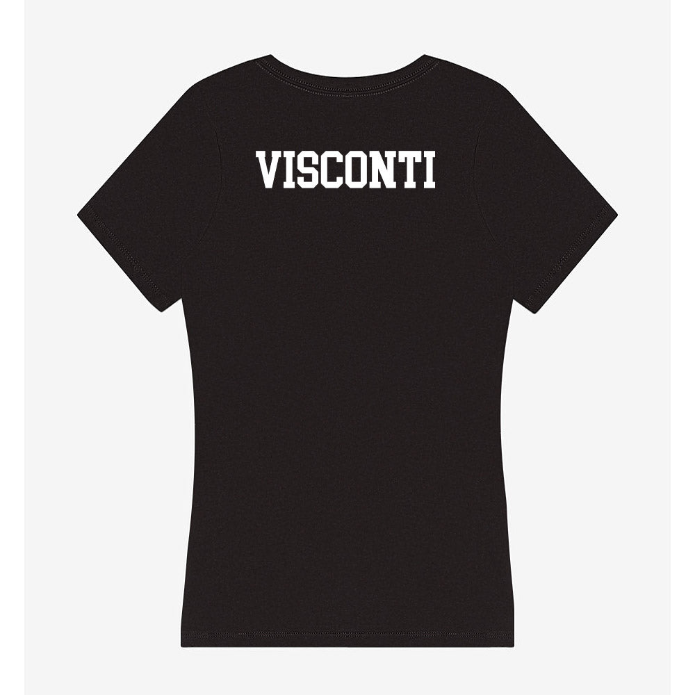 Arkansas - NCAA Women's Gymnastics : Sabrina Visconti - Women's V-Neck T-Shirt-1