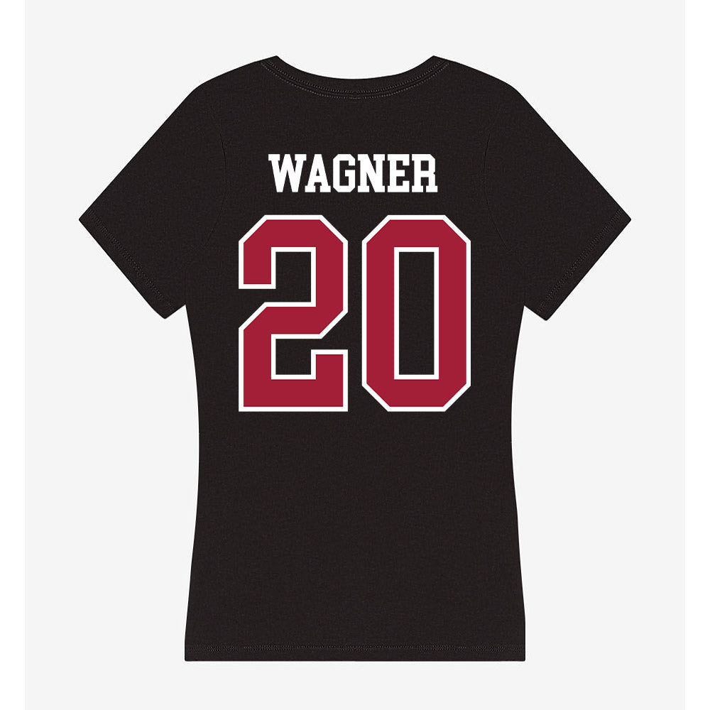 Arkansas - NCAA Women's Soccer : Natalie Wagner - Women's V-Neck T-Shirt-1