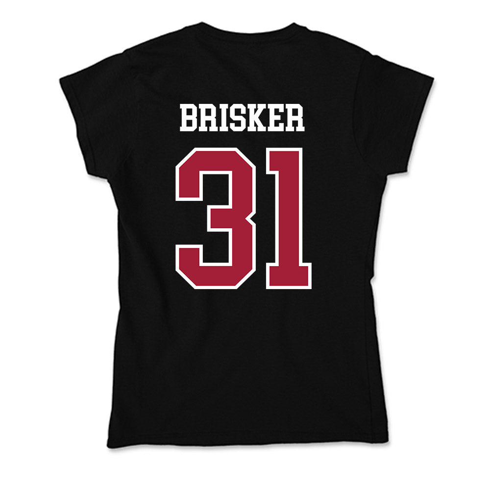Arkansas - NCAA Football : Blake Brisker - Soft Style Women’s T-Shirt-1