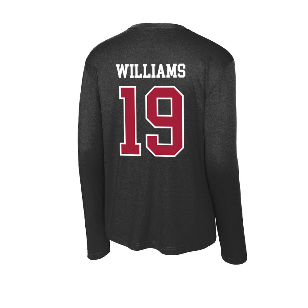 Arkansas - NCAA Football : Kyndrick Williams - Activewear Long Sleeve T-Shirt-1