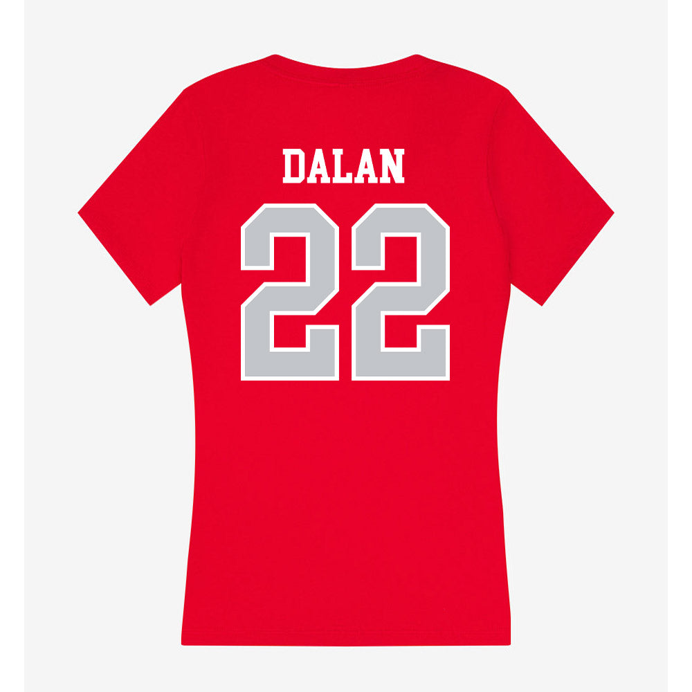 Gonzaga - NCAA Women's Basketball : McKynnlie Dalan - Women's V-Neck T-Shirt-1
