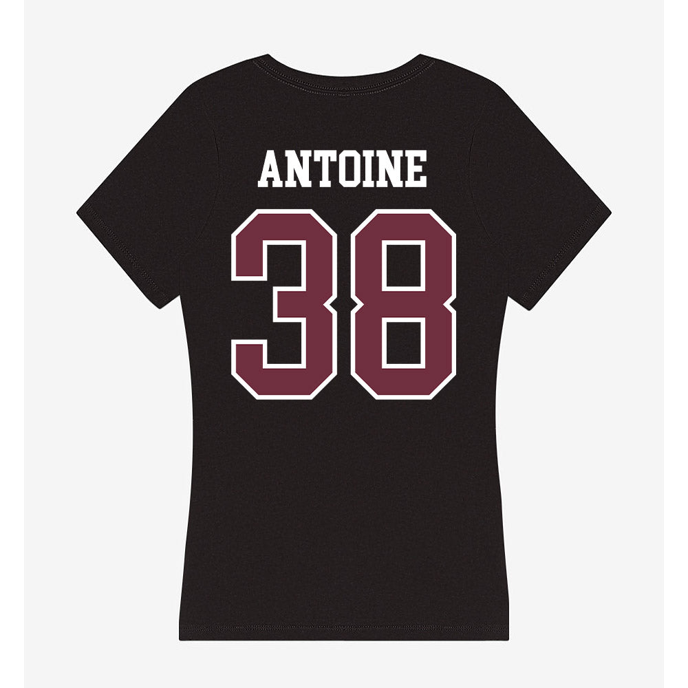 Mississippi State - NCAA Football : Jaylen Antoine - Women's V-Neck T-Shirt-1