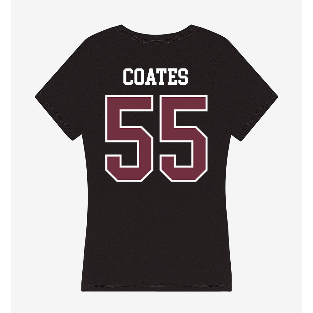 Mississippi State - NCAA Football : Colin Coates - Women's V-Neck T-Shirt-1