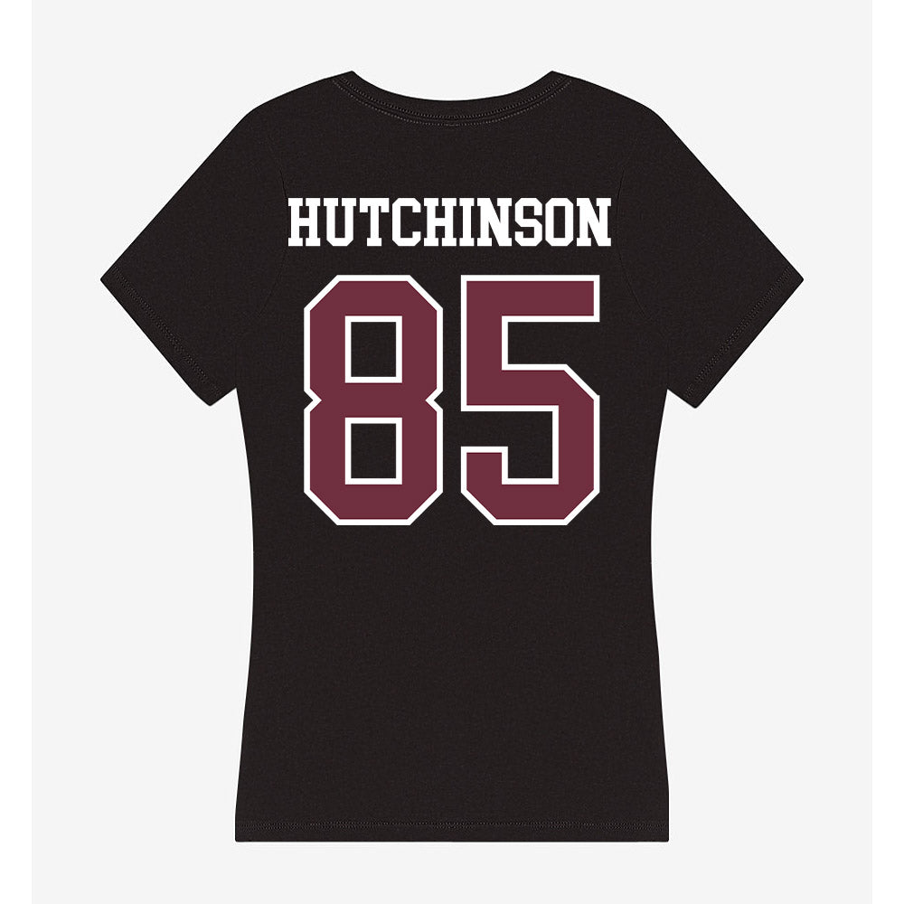 Mississippi State - NCAA Football : Luke Hutchinson - Women's V-Neck T-Shirt-1