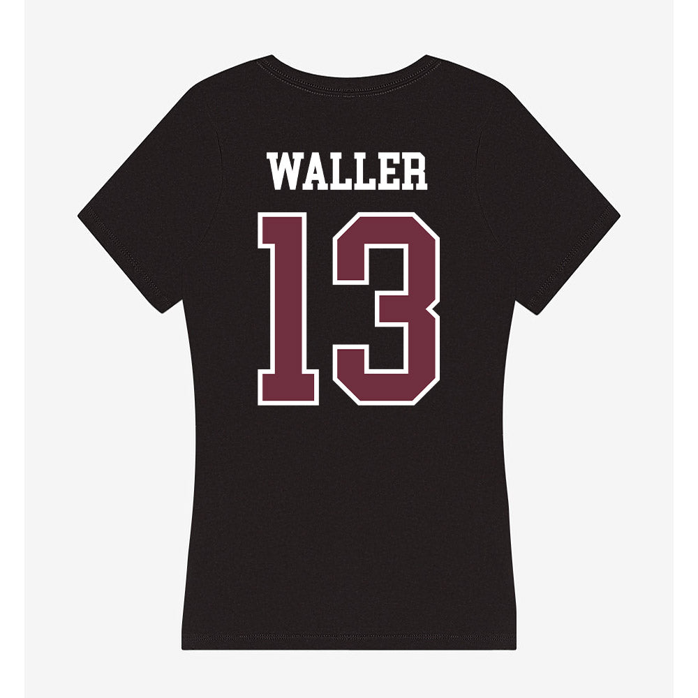 Mississippi State - NCAA Women's Volleyball : Sydnie Waller - Women's V-Neck T-Shirt-1