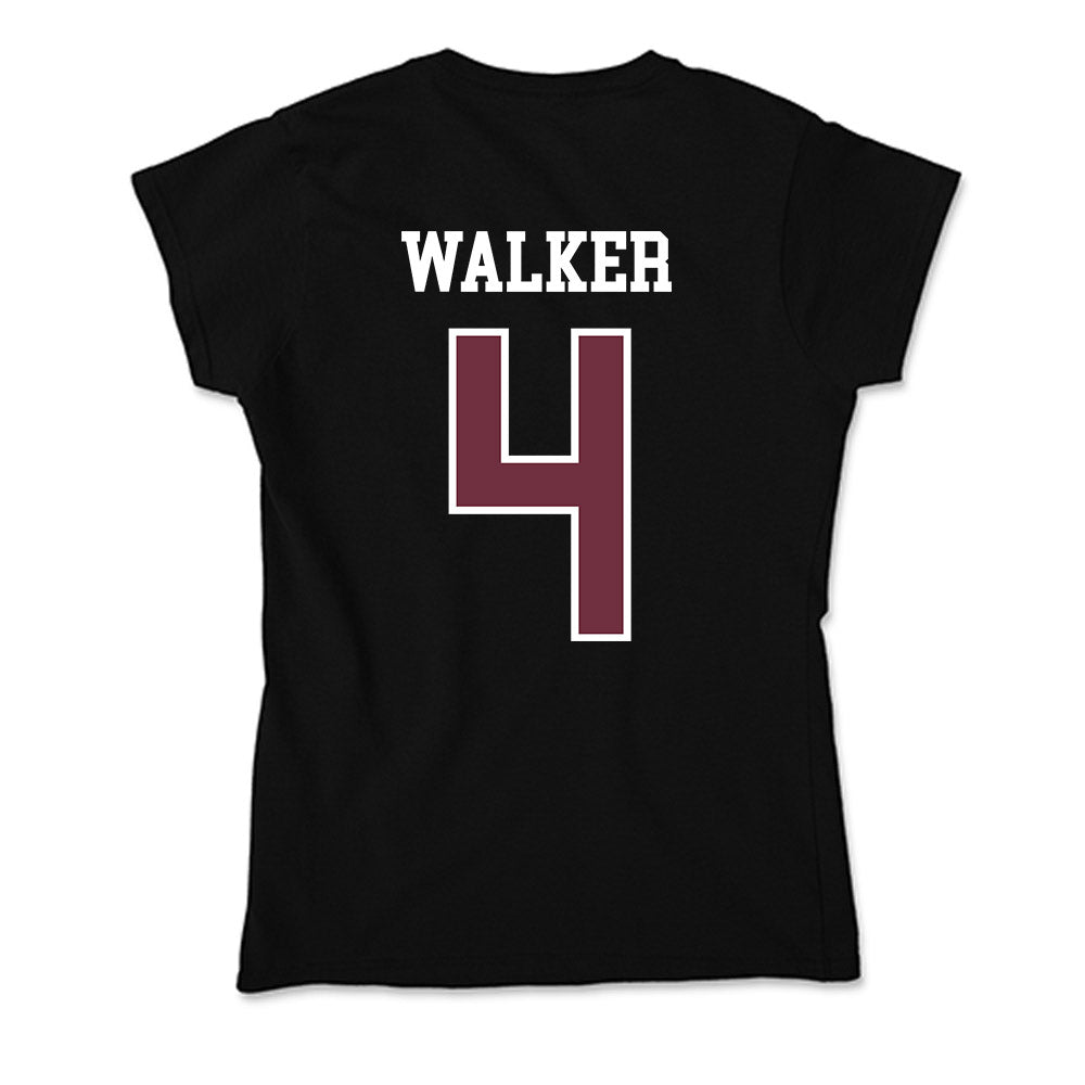 Mississippi State - NCAA Men's Basketball : Brandon Walker - Soft Style Women’s T-Shirt-1