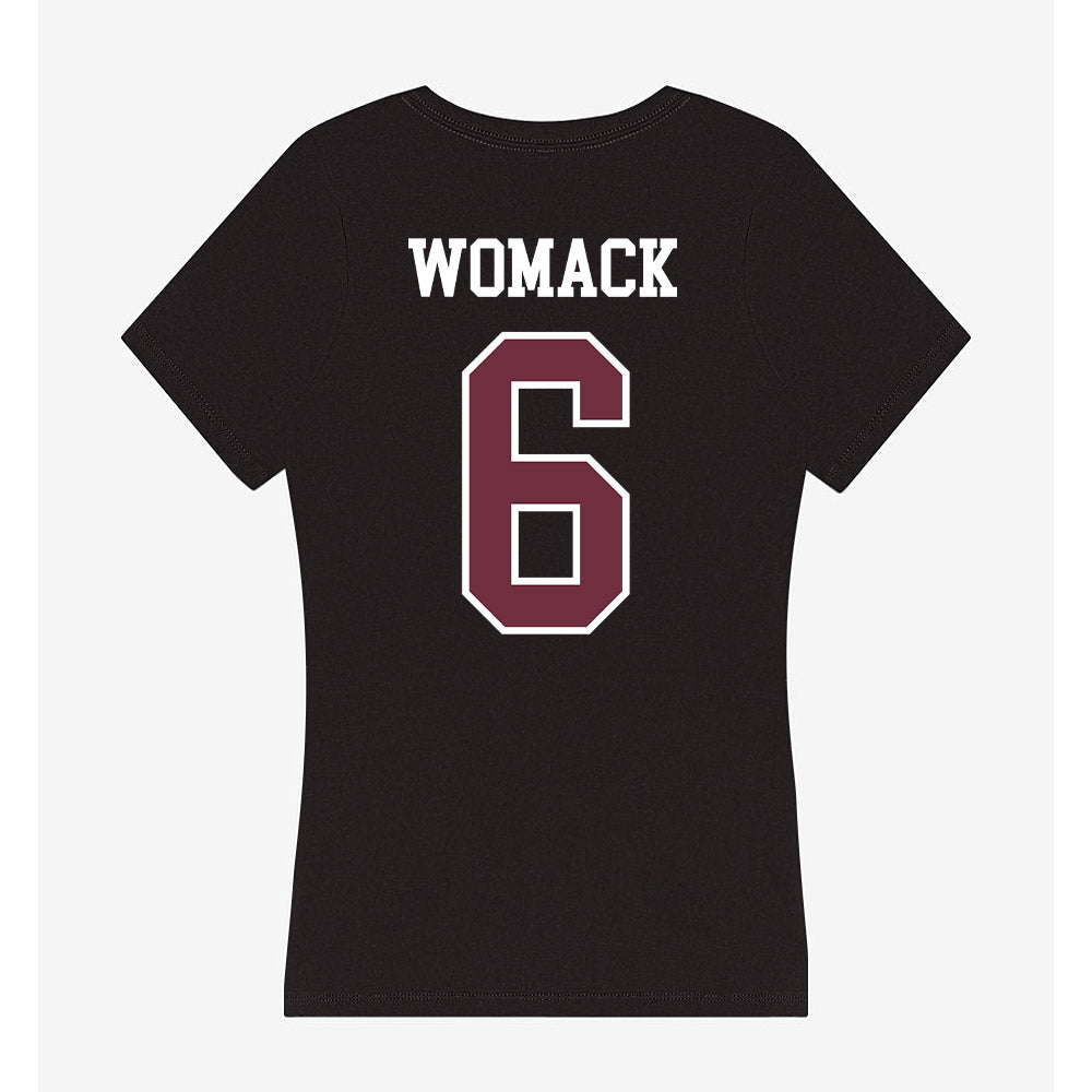 Mississippi State - NCAA Football : Bralan Womack - Women's V-Neck T-Shirt-1