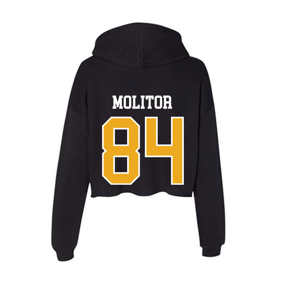 Missouri - NCAA Football : Adam Molitor - Women's Crop Fleece Hoodie-1