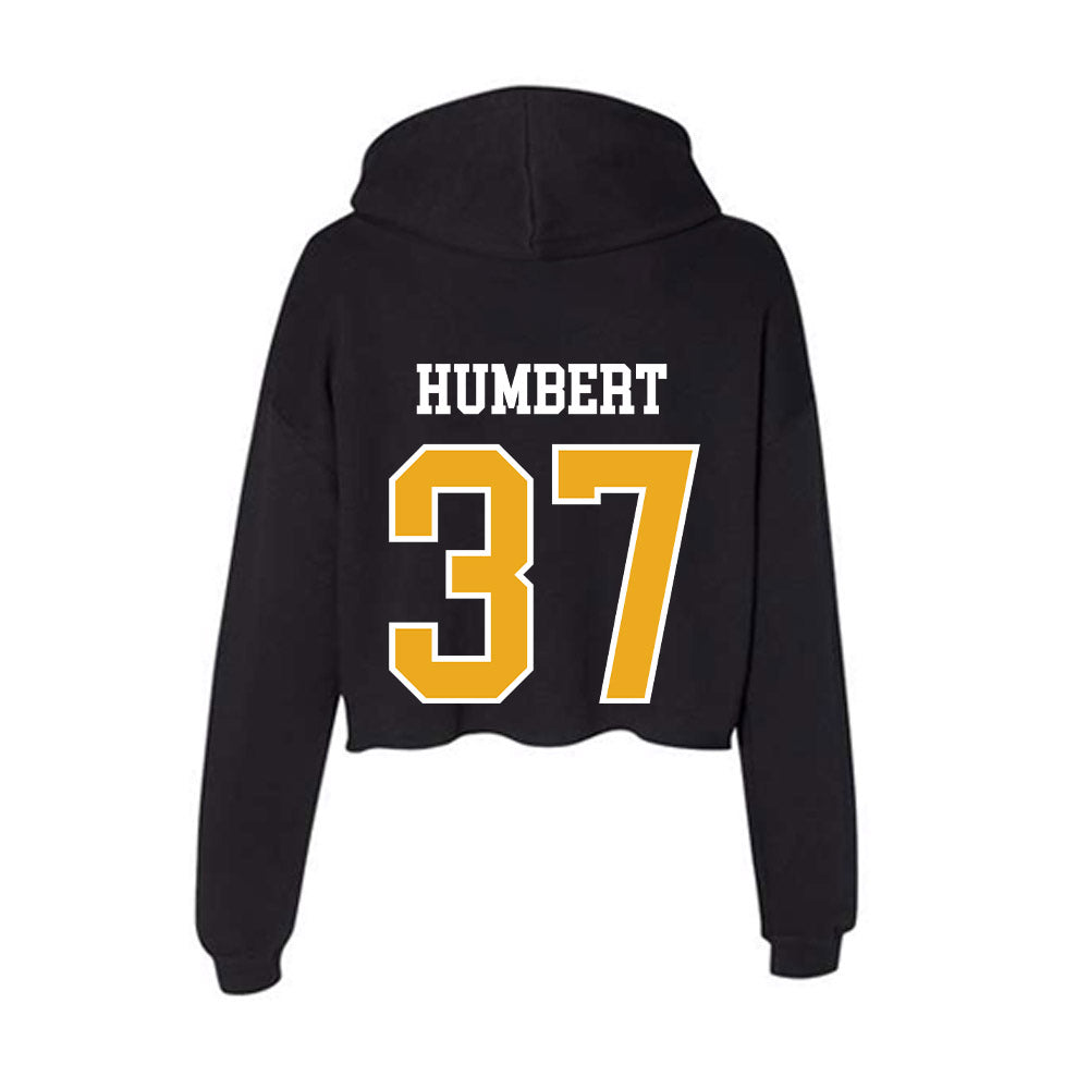 Missouri - NCAA Baseball : Leo Humbert - Classic Shersey Women's Crop Fleece Hoodie-1
