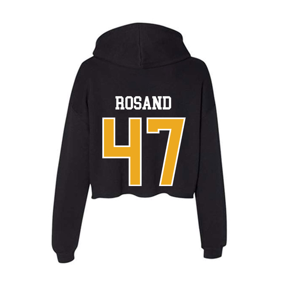 Missouri - NCAA Baseball : Sam Rosand - Classic Shersey Women's Crop Fleece Hoodie-1
