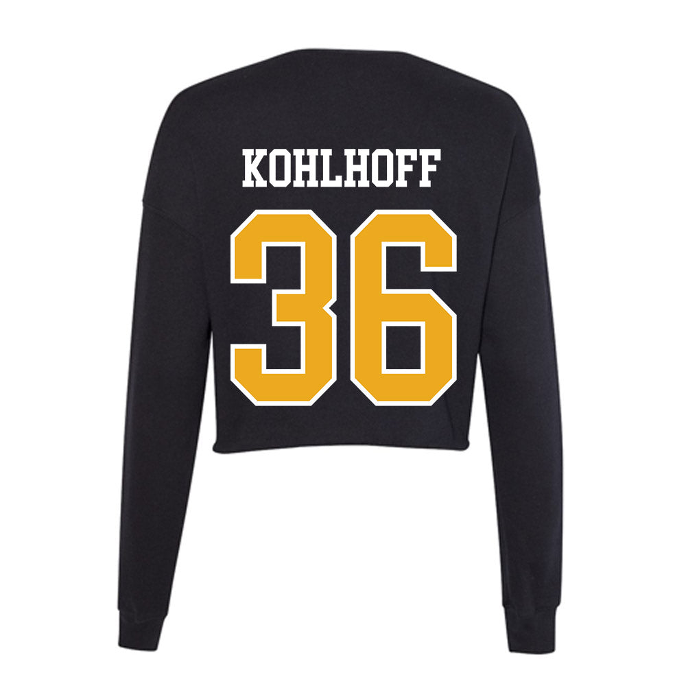Missouri - NCAA Baseball : Keagen Kohlhoff - Classic Shersey Women's Cropped Crew Fleece-1