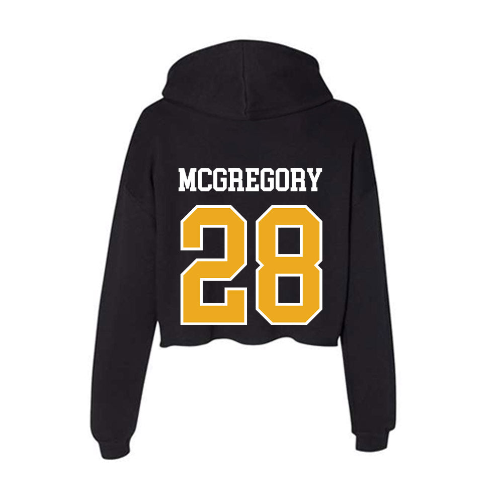 Missouri - NCAA Football : Jayden Mcgregory - Classic Shersey Women's Crop Fleece Hoodie-1