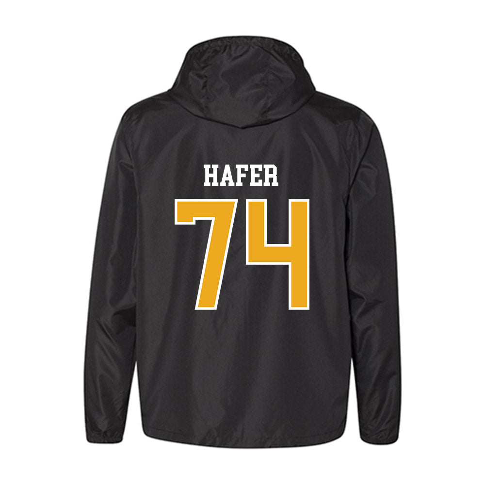 Missouri - NCAA Football : Whit Hafer - Classic Shersey Windbreaker-1