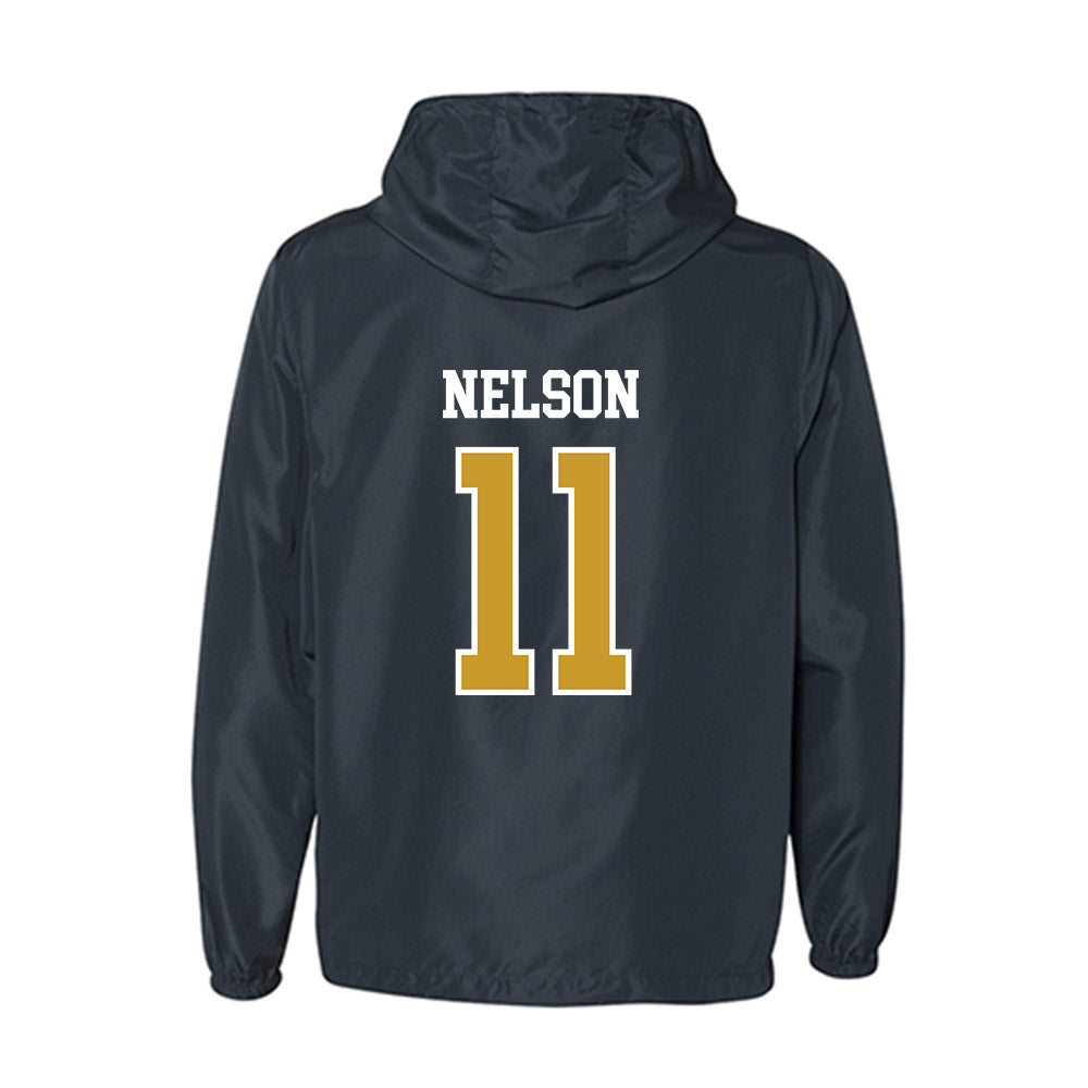 Notre Dame - NCAA Men's Ice Hockey : Danny Nelson - Windbreaker-1
