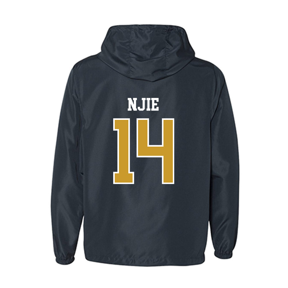 Notre Dame - NCAA Men's Basketball : Kebba Njie - Windbreaker-1