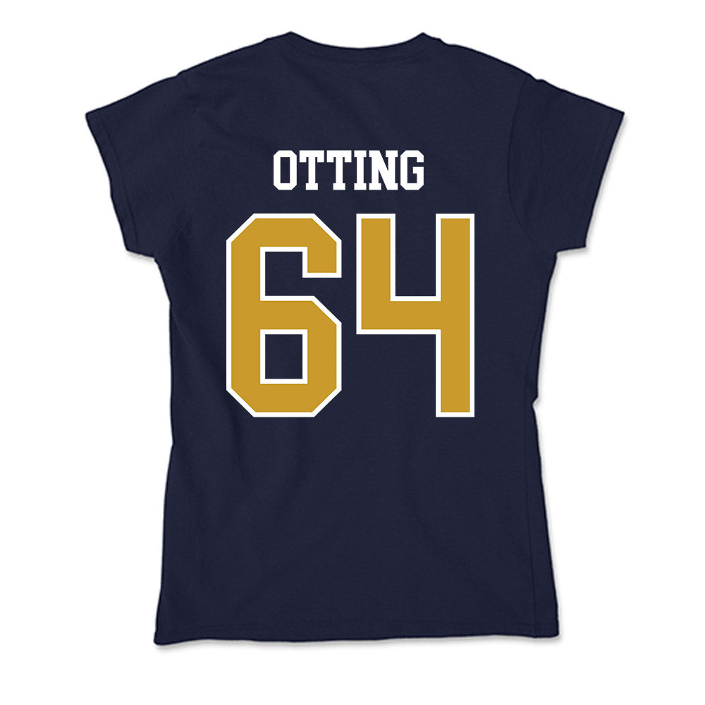 Notre Dame - NCAA Football : Joe Otting - Soft Style Women’s T-Shirt-1