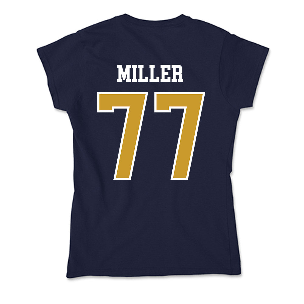Notre Dame - NCAA Men's Lacrosse : Luke Miller - Soft Style Women’s T-Shirt-1