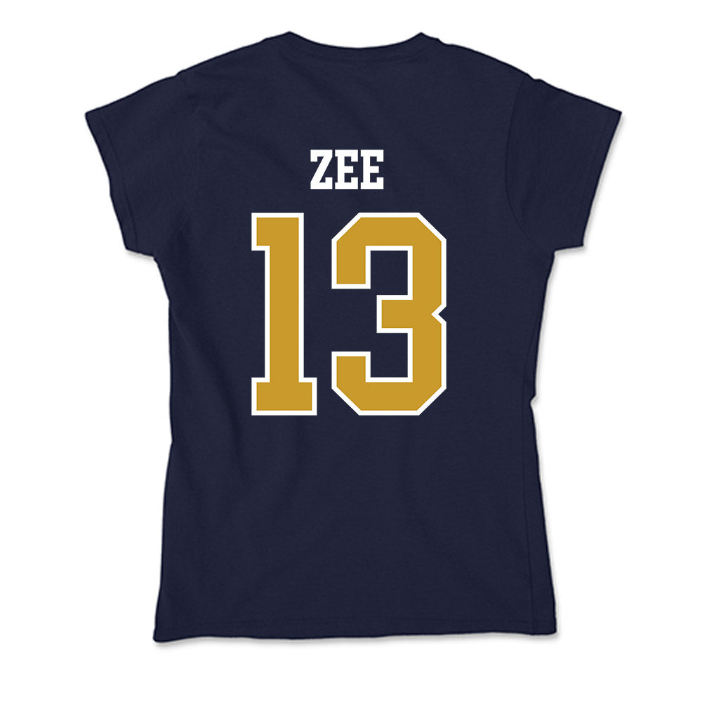 Notre Dame - NCAA Baseball : Jamie Zee - Soft Style Women’s T-Shirt-1