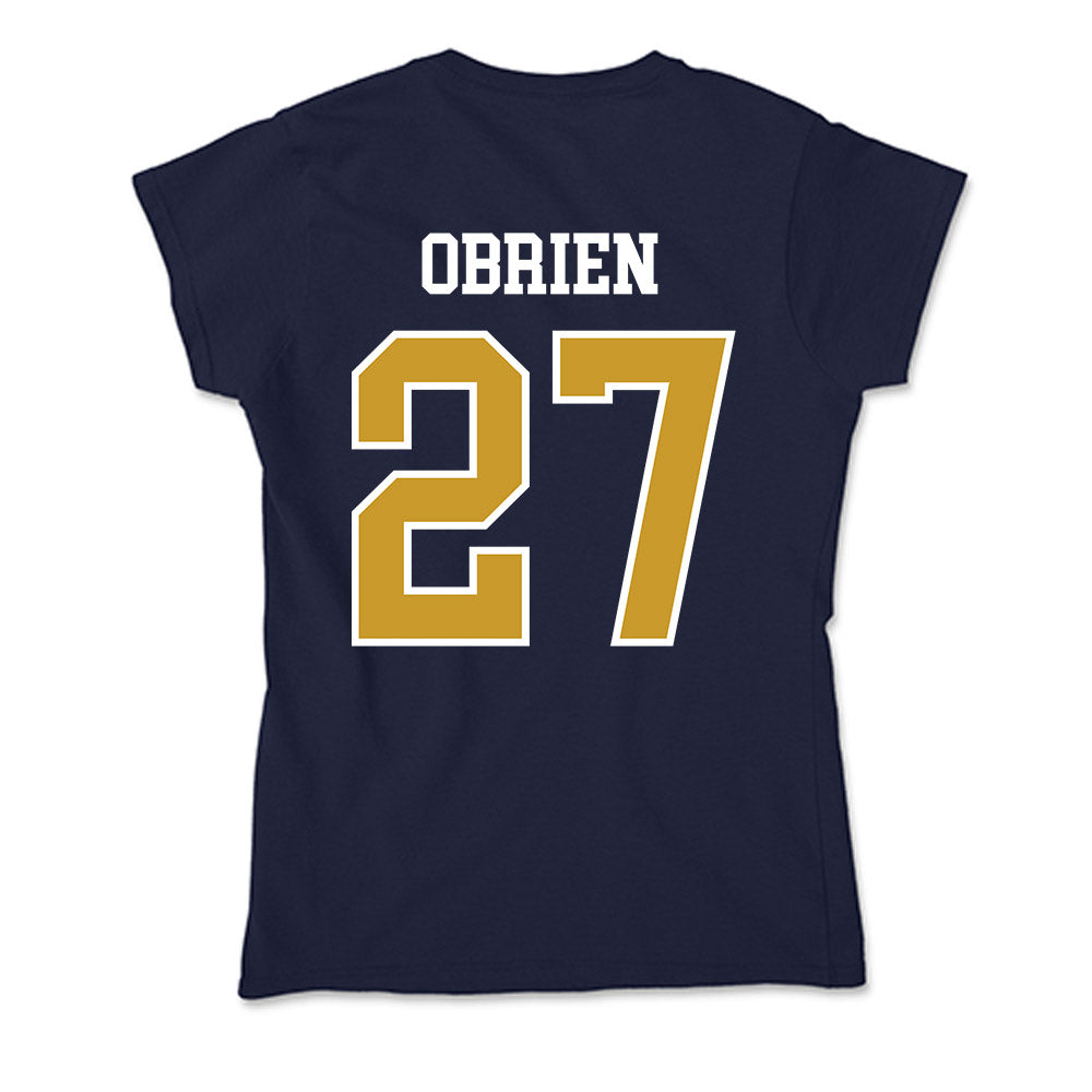 Notre Dame - NCAA Softball : Caroline OBrien - Soft Style Women’s T-Shirt-1