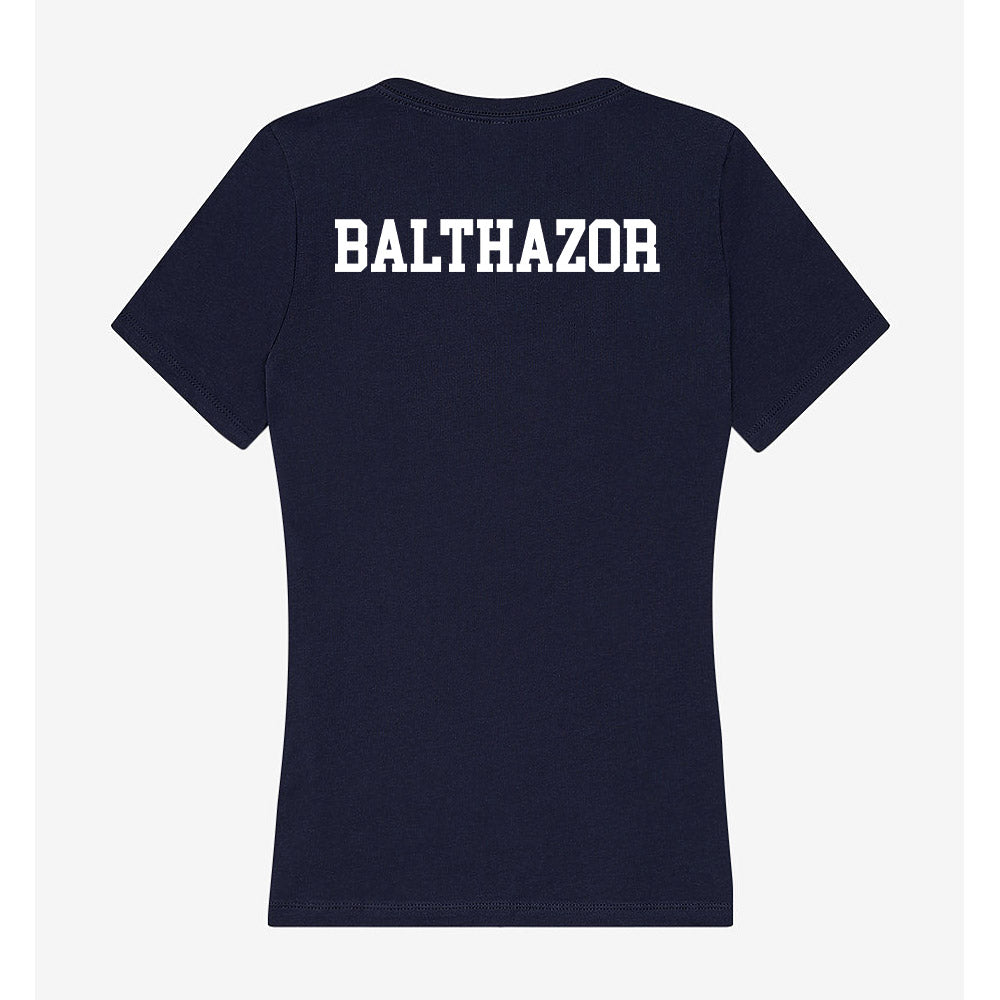 Notre Dame - NCAA Men's Tennis : Nolan Balthazor - Women's V-Neck T-Shirt-1