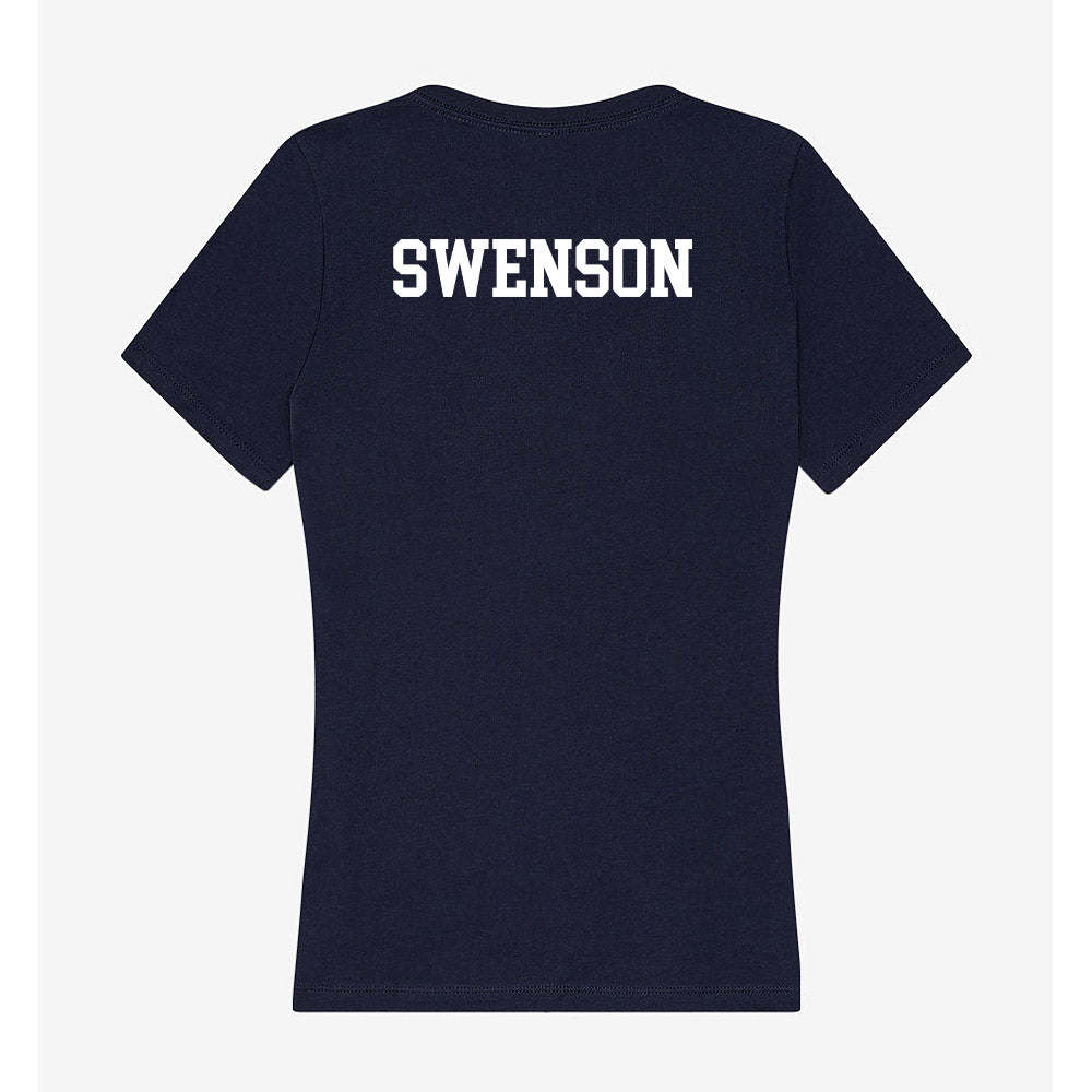 Notre Dame - NCAA Women's Fencing : Nikita Swenson - Women's V-Neck T-Shirt-1