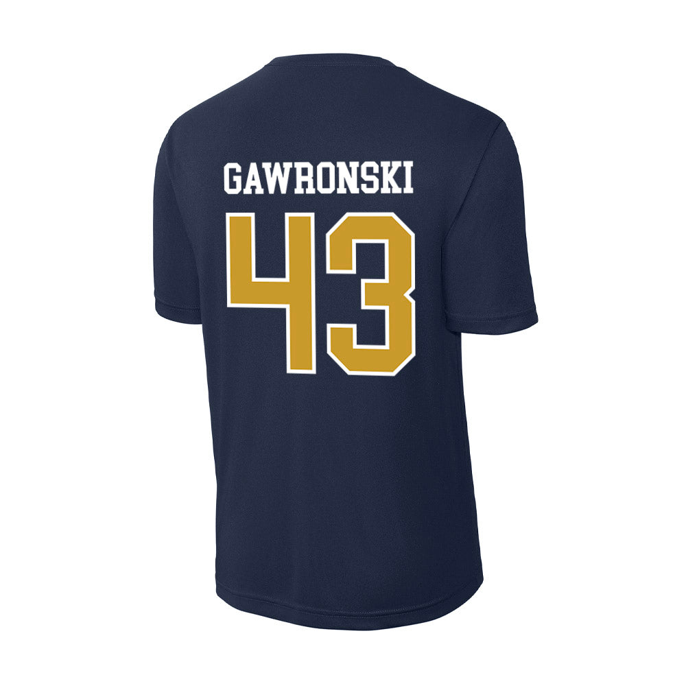 Notre Dame - NCAA Women's Lacrosse : Avery Gawronski - Activewear T-Shirt-1