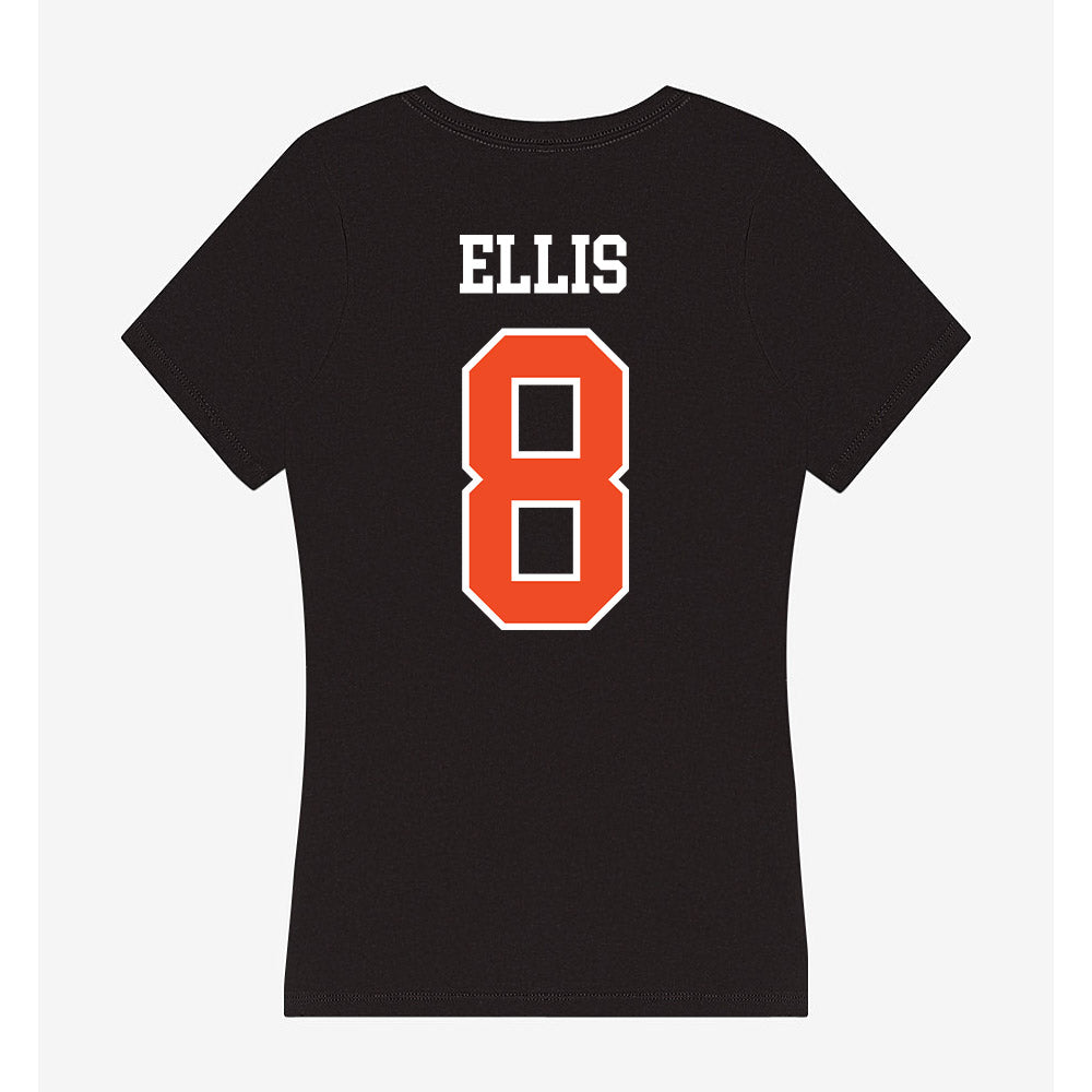 Virginia - NCAA Football : Christian Ellis - Women's V-Neck T-Shirt-1