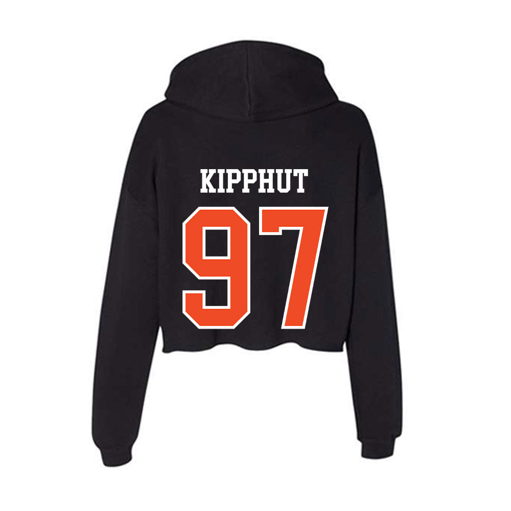 Virginia - NCAA Women's Field Hockey : Soren Izabella Kipphut - Women's Crop Fleece Hooded Sweatshirt-1