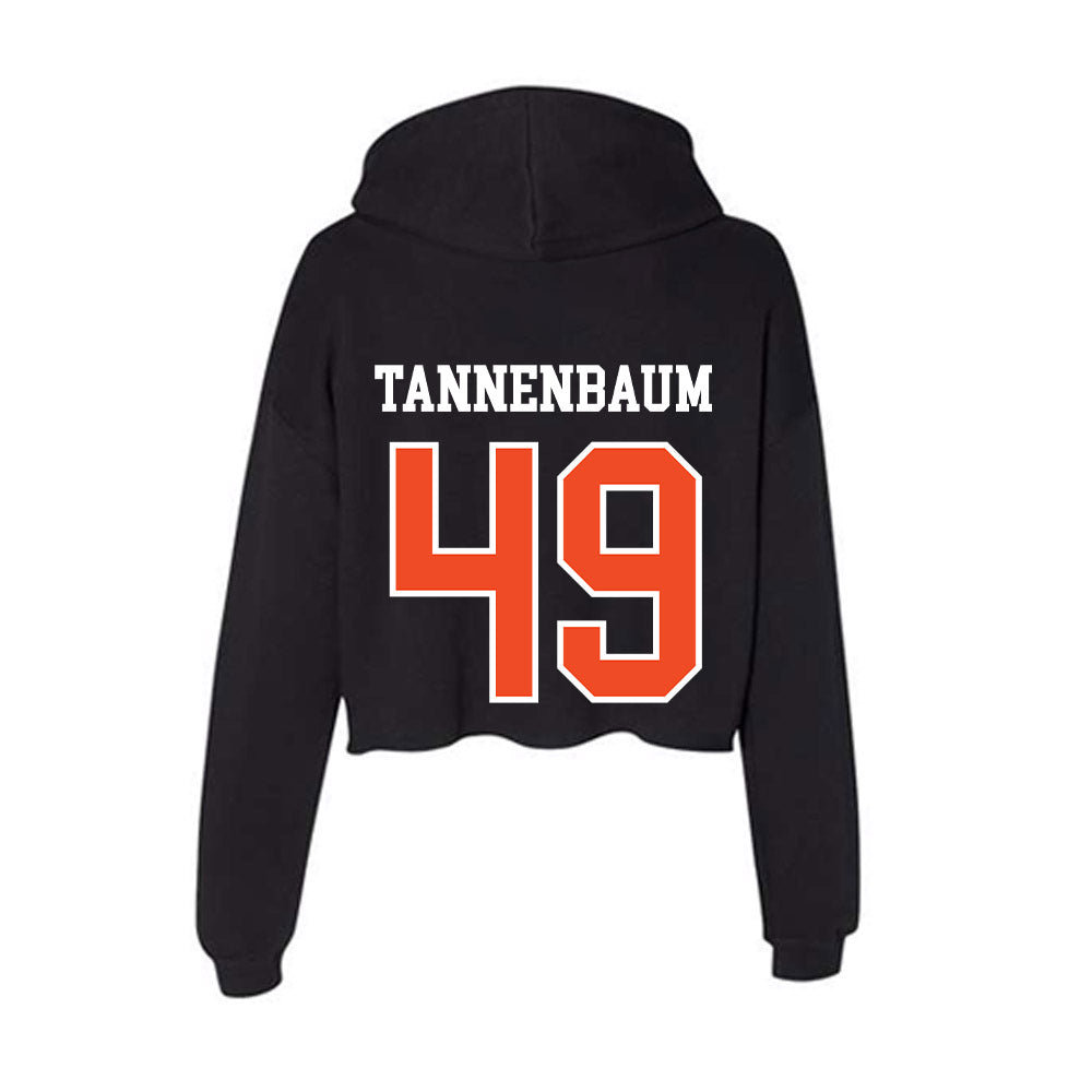 Virginia - NCAA Football : Jacob Tannenbaum - Women's Crop Fleece Hoodie-1