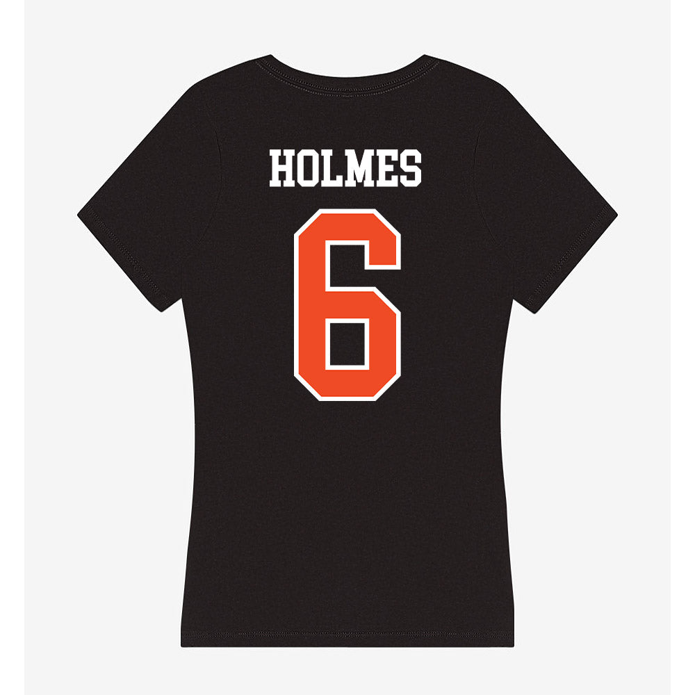 Virginia - NCAA Baseball : RJ Holmes - Women's V-Neck T-Shirt-1