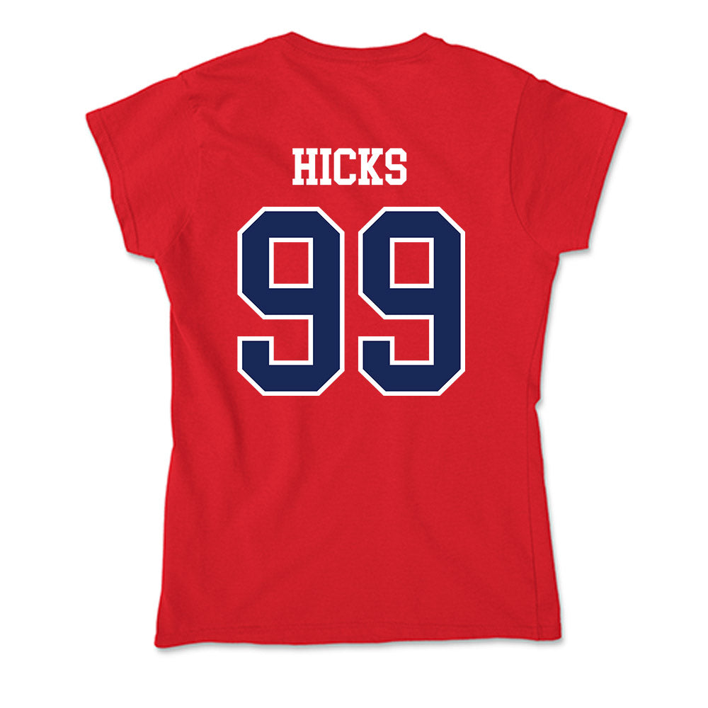 Arizona - NCAA Baseball : Garrett Hicks - Soft Style Women’s T-Shirt-1