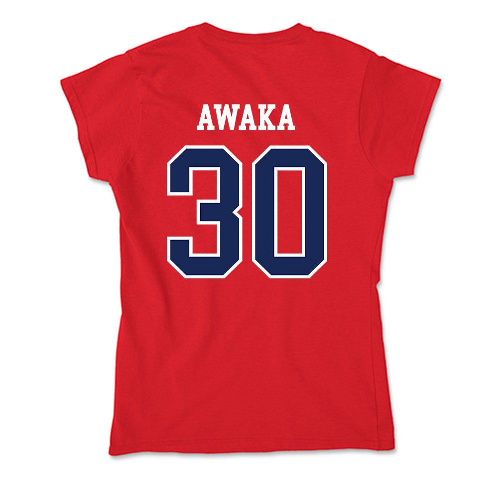 Arizona - NCAA Men's Basketball : Tobe Awaka - Soft Style Women’s T-Shirt-1