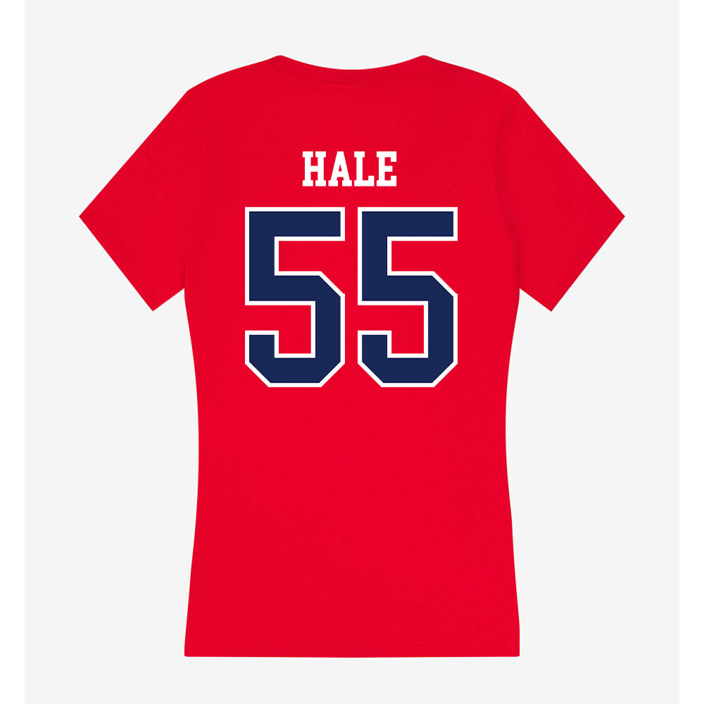 Arizona - NCAA Football : Nate Hale - Women's V-Neck T-Shirt-1