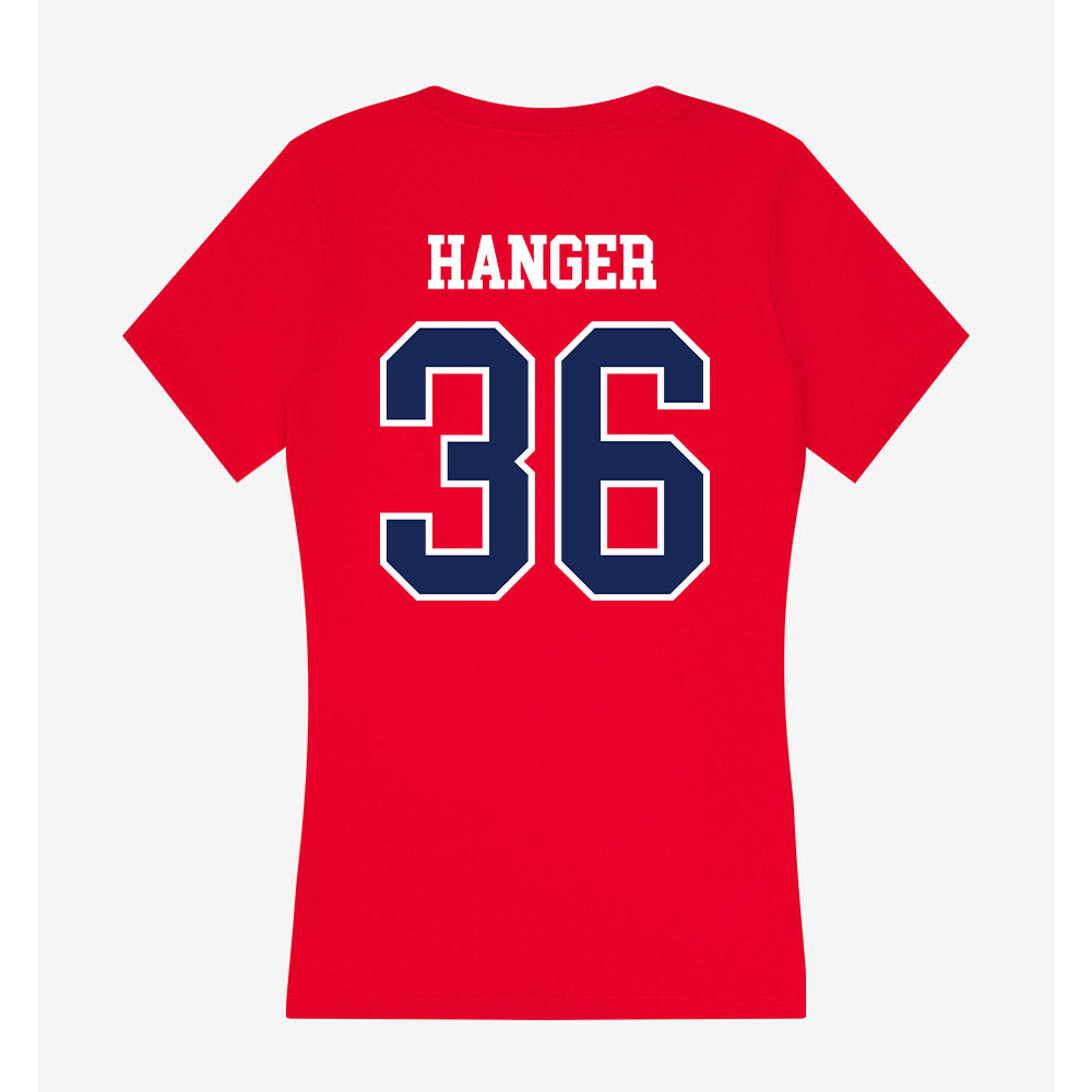 Arizona - NCAA Football : Dominic Hanger - Women's V-Neck T-Shirt-1