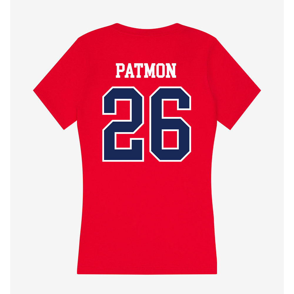 Arizona - NCAA Football : Coleman Patmon - Women's V-Neck T-Shirt-1
