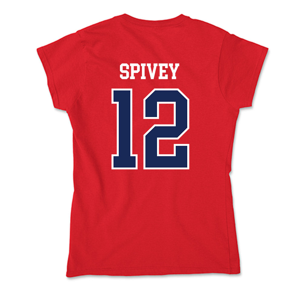 Arizona - NCAA Football : Tre Spivey - Soft Style Women’s T-Shirt-1