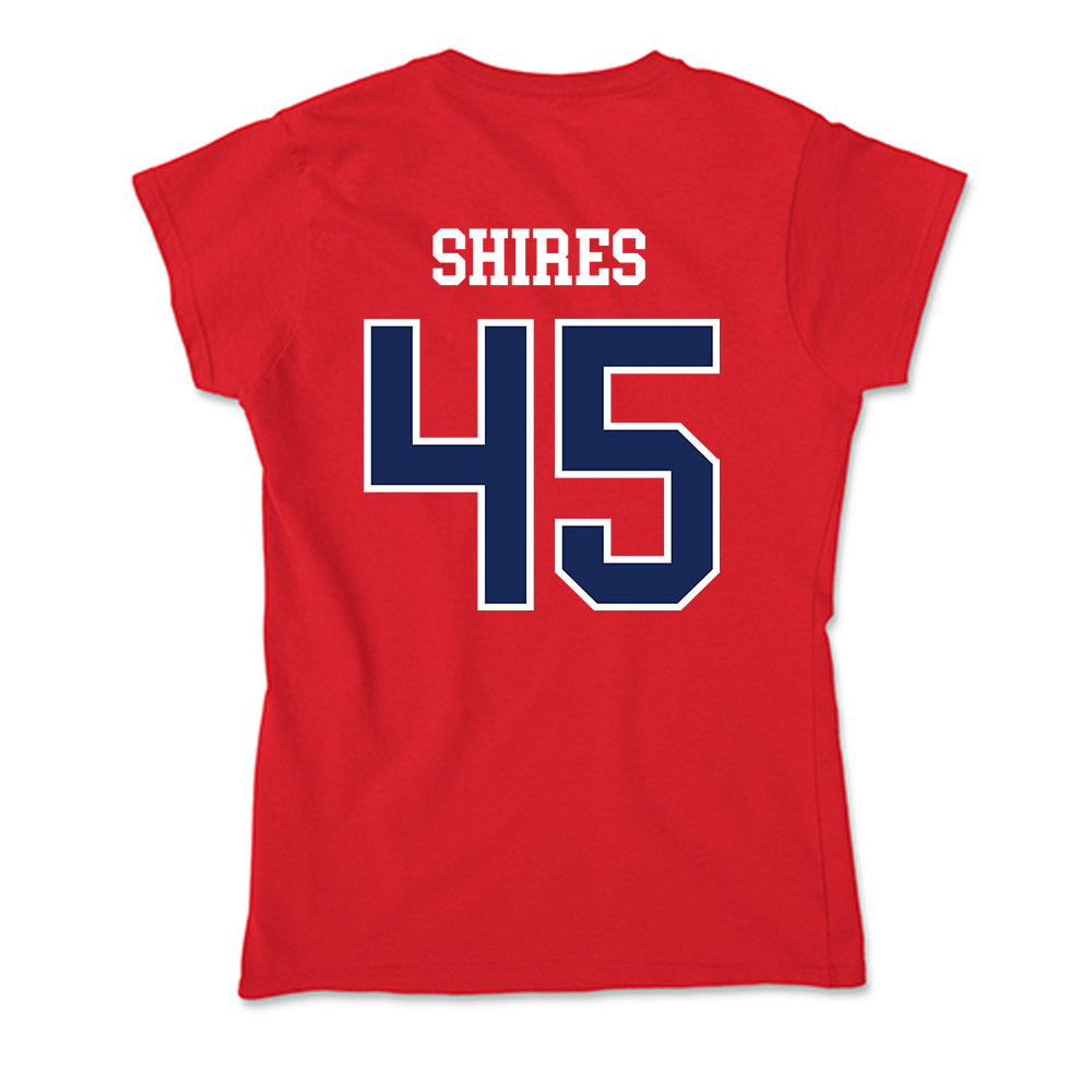 Arizona - NCAA Beach Volleyball : Tylee Shires - Soft Style Women’s T-Shirt-1
